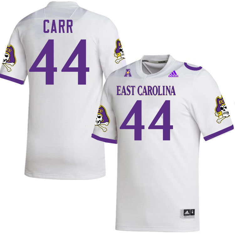#44 Preston Carr ECU Jersey,East Carolina Pirates #44 Preston Carr Jersey Youth College-White